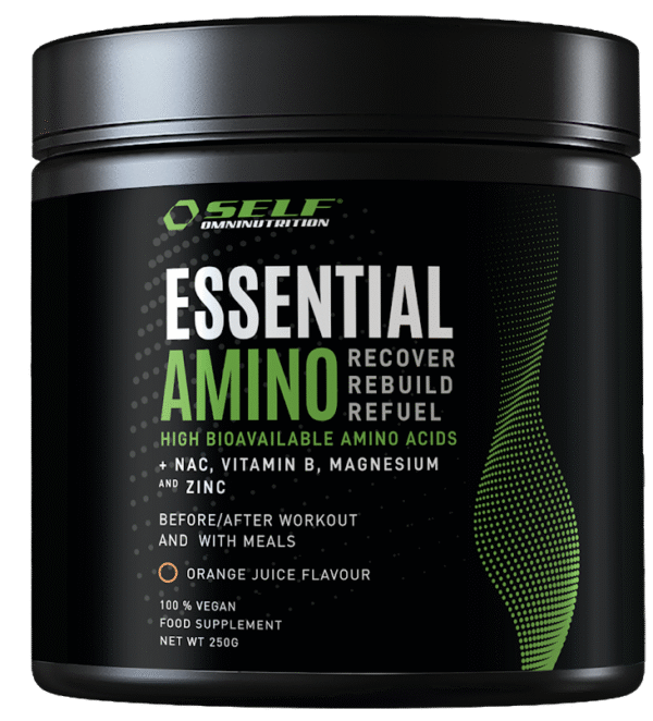 Asendamatud aminohapped + B-vitamiinid, tsink, magneesium - SELF Essential Amino