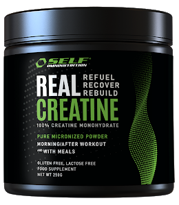 100% kreatiin-monohüdraat- SELF Real Creatine 250g