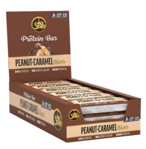 Suhkruvaba valgubatoon maitsvate kihtidega - All Stars Protein Bar (18tk)