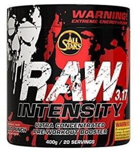 Tugev treeningueelne toidulisand - All Stars Raw Intensity