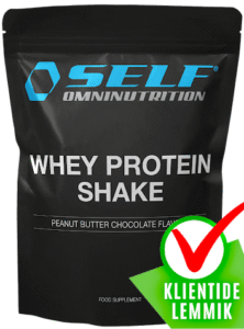 Parima maitsega vadakuvalgupulber taastumiseks - SELF Whey Shake-