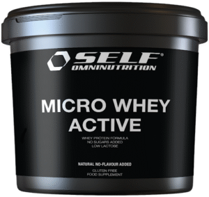 Väga kõrge bioloogilise väärtusega vadakuvalgu isolaat - SELF Micro Whey Active